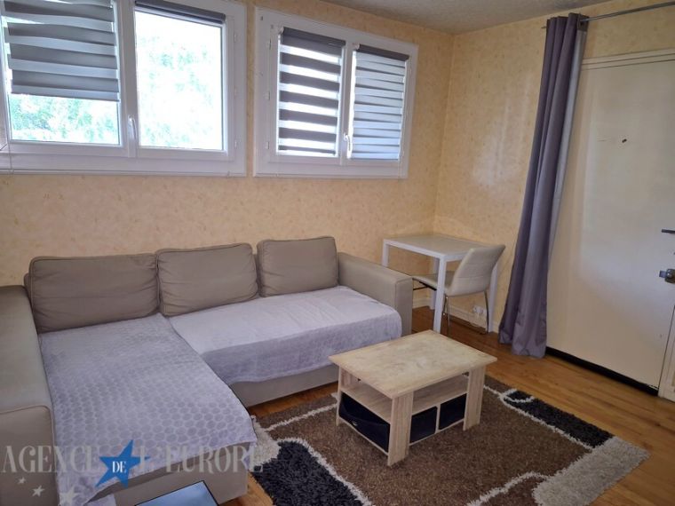 Vichy – Bartins / Beauséjour : F1 de 33 m² avec cave, double vitrage et résidence récemment isolée par l’extérieur